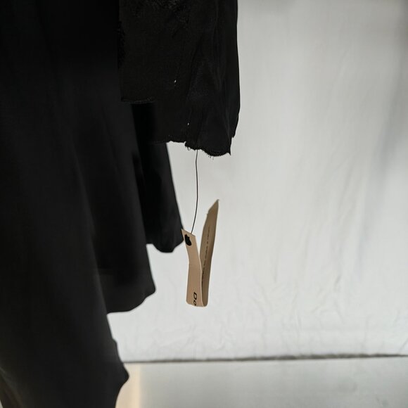 REFORMATION Rosina Silk Top in Black, size S - Picture 4 of 7